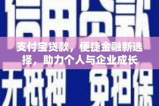 乌拉特中旗支付宝贷款，便捷金融新选择，助力个人与企业成长
