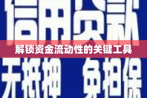 乌拉特中旗解锁资金流动性的关键工具