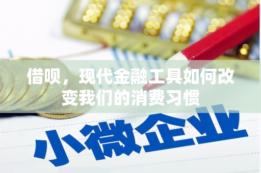 乌拉特中旗借呗，现代金融工具如何改变我们的消费习惯