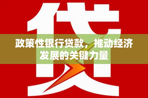 乌拉特中旗政策性银行贷款，推动经济发展的关键力量