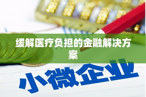乌拉特中旗缓解医疗负担的金融解决方案