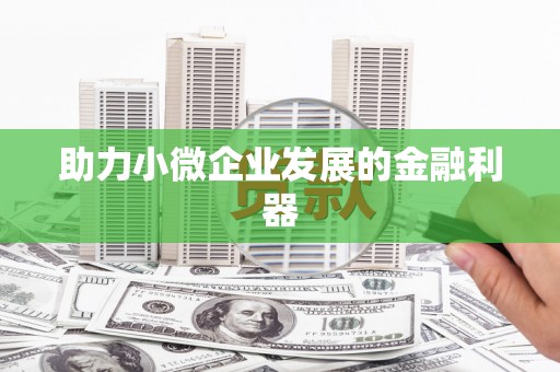 乌拉特中旗助力小微企业发展的金融利器
